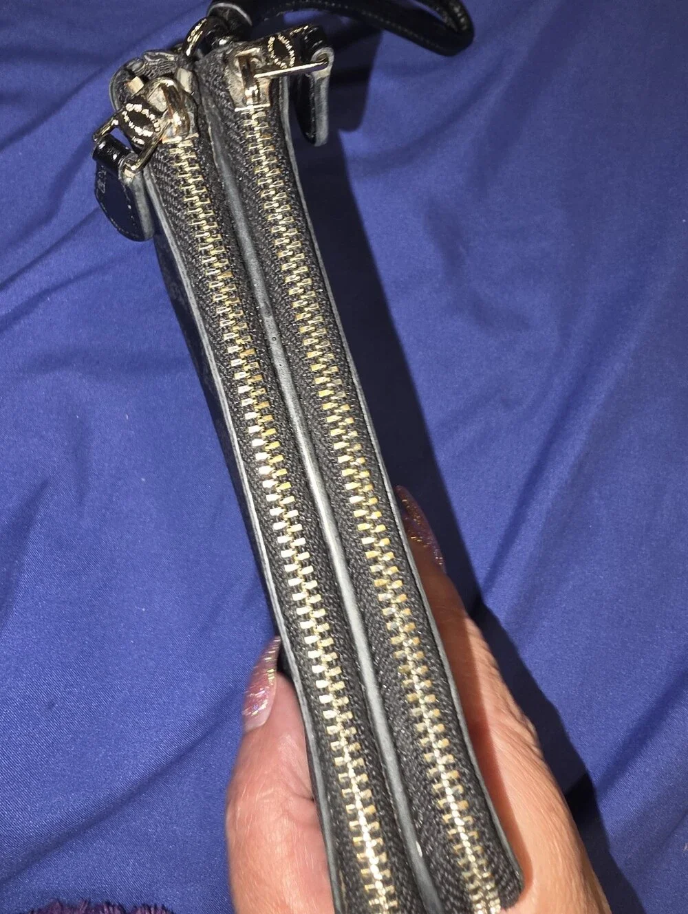 Coach Double Zip Wristlet